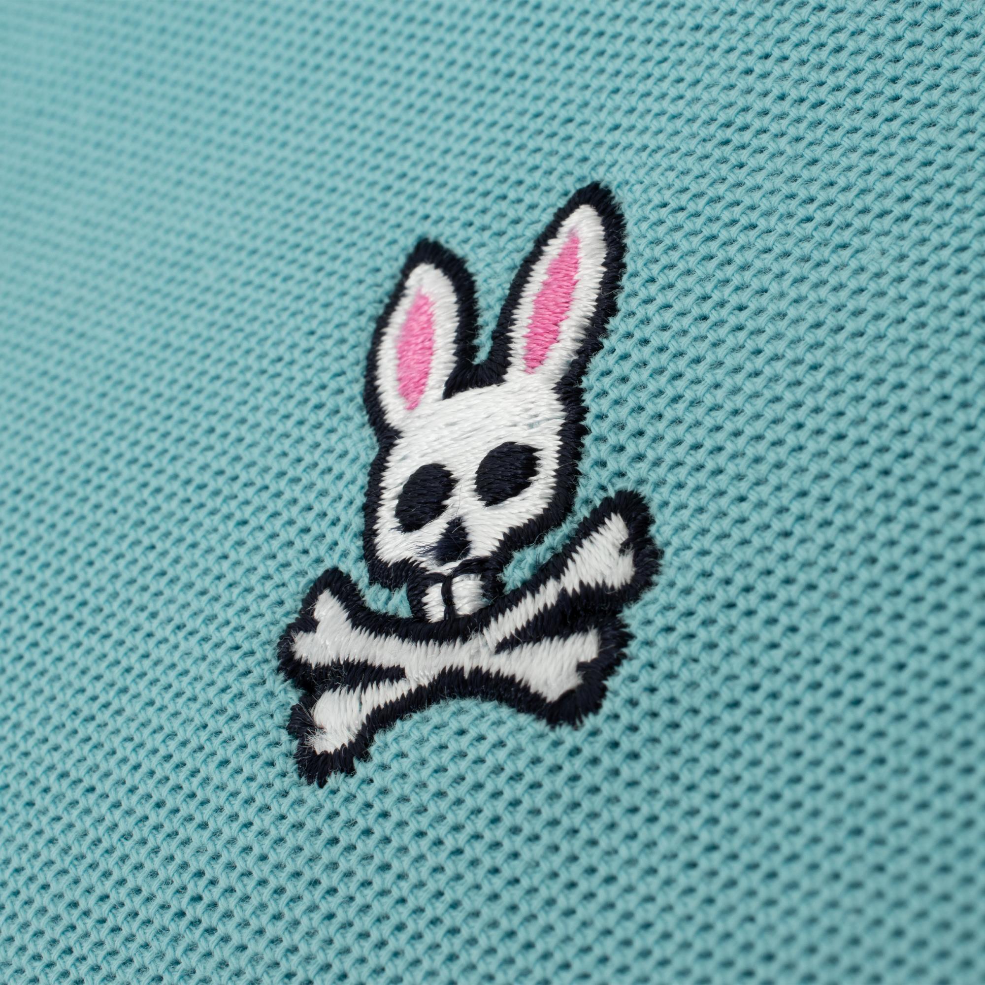 Psycho Bunny Classic Pique Polo Shirt Milky Blue